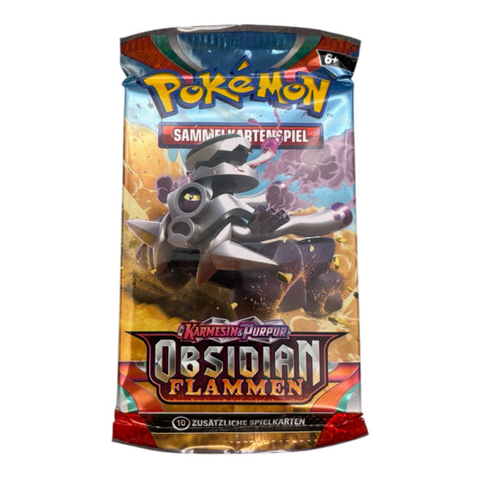 Pokemon Karmesin & Purpur Obsidian Flammen Booster (deutsch)