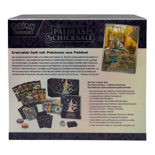 Pokemon Karmesin & Purpur Paldeas Schicksale Top-Trainer-Box (deutsch)