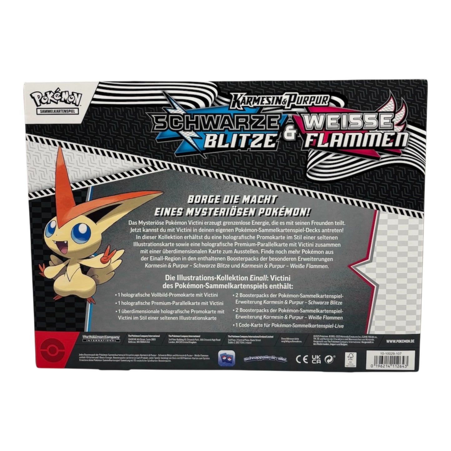 Pokemon Karmesin & Purpur Victini Kollektion (deutsch)