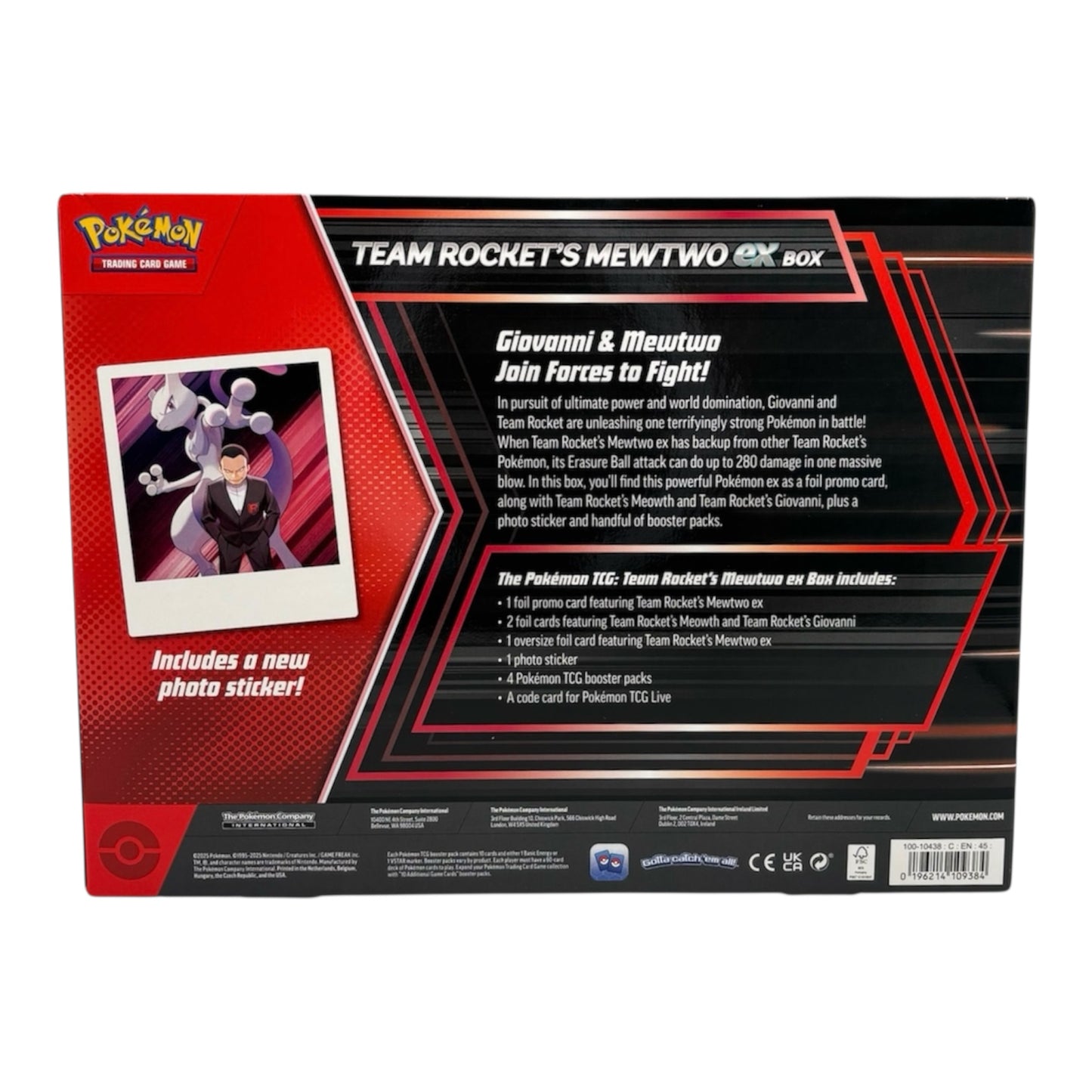 Pokemon Karmesin & Purpur Team Rocket´s Mewtwo EX Kollektion (englisch)