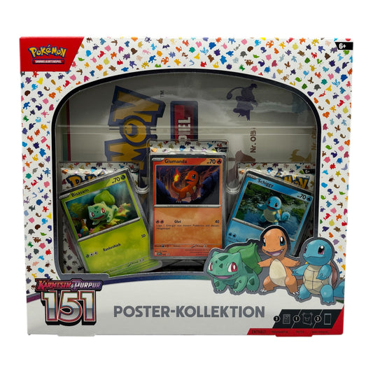 Pokemon Karmesin & Purpur 151 Poster-Kollektion (deutsch)