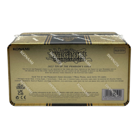Yu-Gi-Oh 2022 Mega Tin of the Pharaoh's Gods 1. Auflage (englisch)