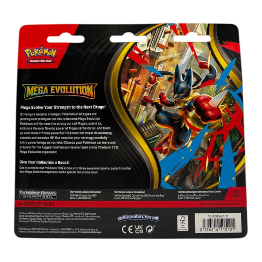 Pokemon Mega Entwicklung Entoron 3-Pack Blister (deutsch)
