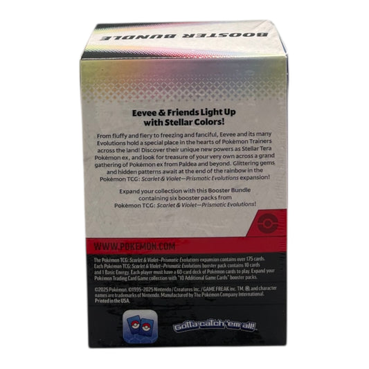 Pokemon Karmesin & Purpur Prismatic Evolution Boosterbundle (englisch)