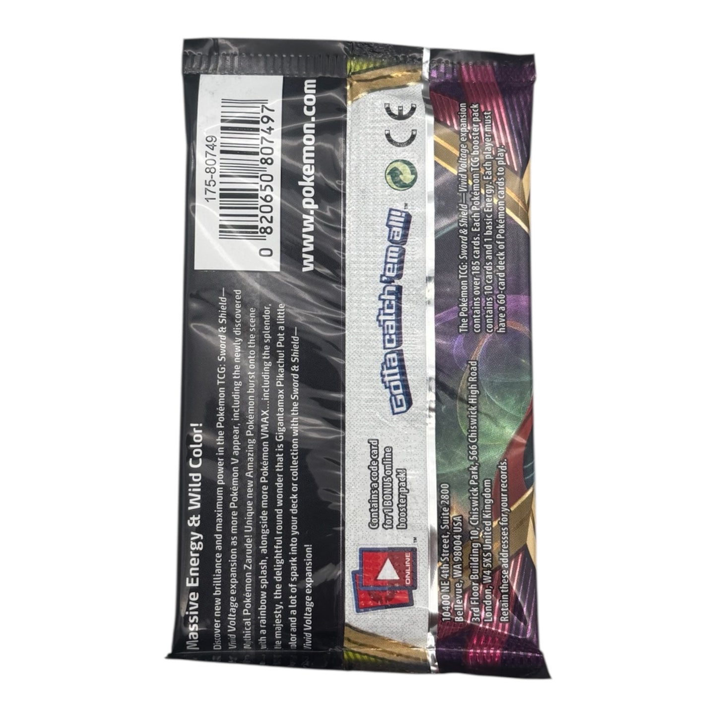 Pokemon Schwert & Schild Vivid Voltage Booster (englisch)