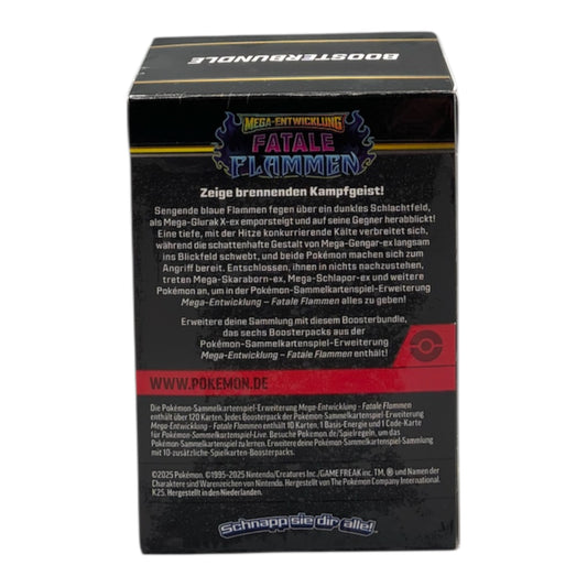 Pokemon Mega Entwicklung Fatale Flammen Boosterbundle (deutsch)