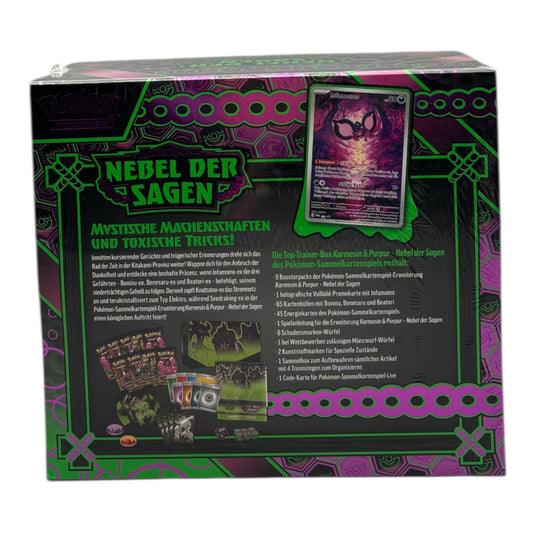 Pokemon Karmesin & Purpur Nebel der Sagen Top-Trainer-Box (deutsch)