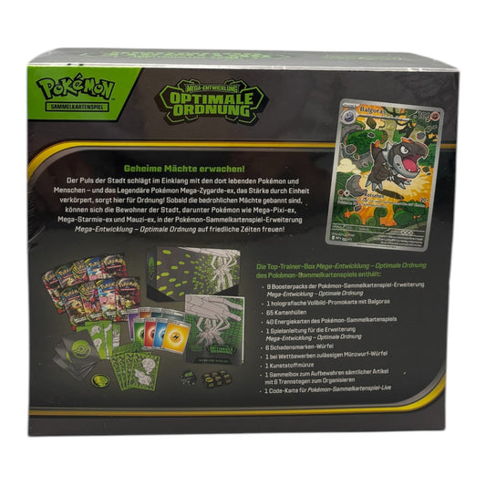 Pokemon Mega Entwicklung Optimale Ordnung Top-Trainer-Box (deutsch)