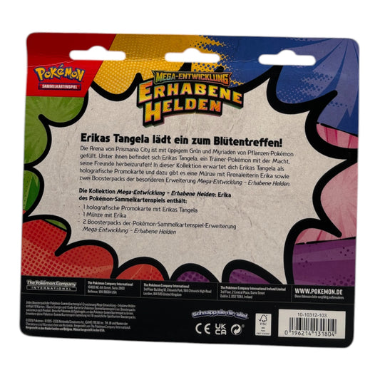 Pokemon Mega Entwicklung Erhabene Helden 2-Pack Blister Erikas Tangela