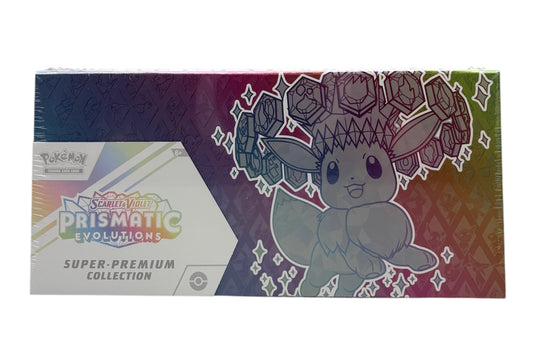 Pokemon Karmesin & Purpur Prismatische Entwicklungen Super-Premium Kollektion (englisch)