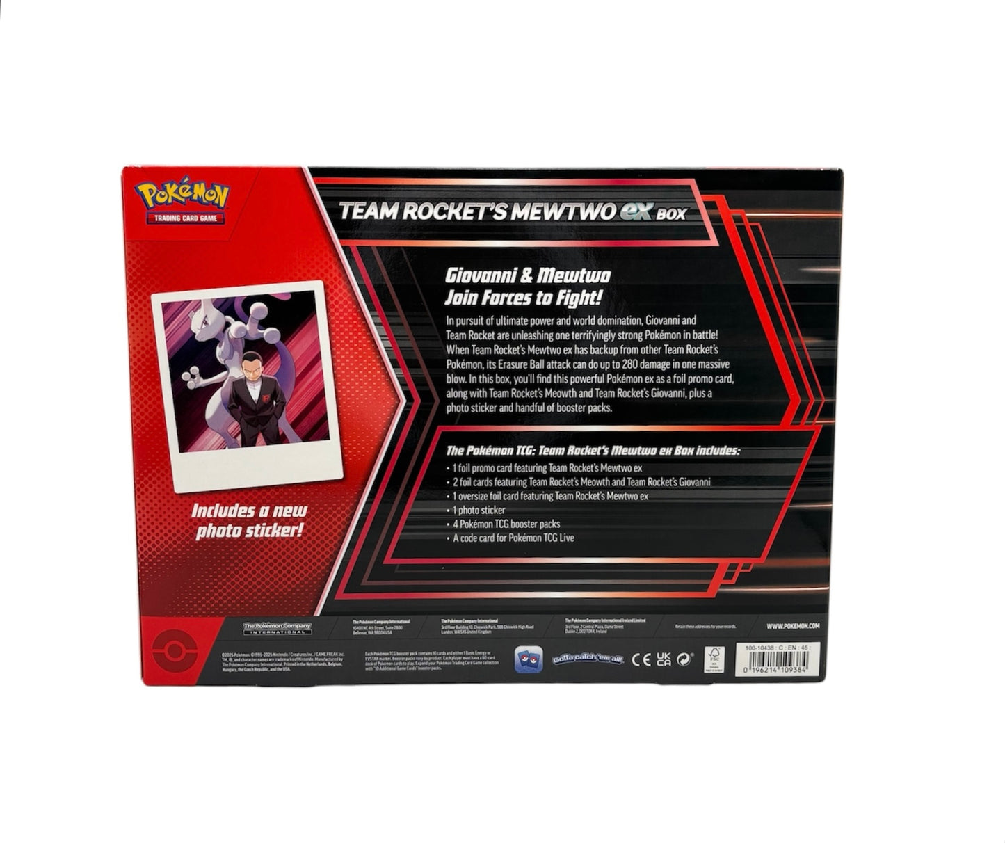 Pokemon Karmesin & Purpur Team Rocket´s Mewtwo EX Kollektion (englisch)