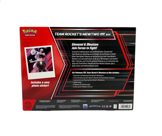 Pokemon Karmesin & Purpur Team Rocket´s Mewtwo EX Kollektion (englisch)
