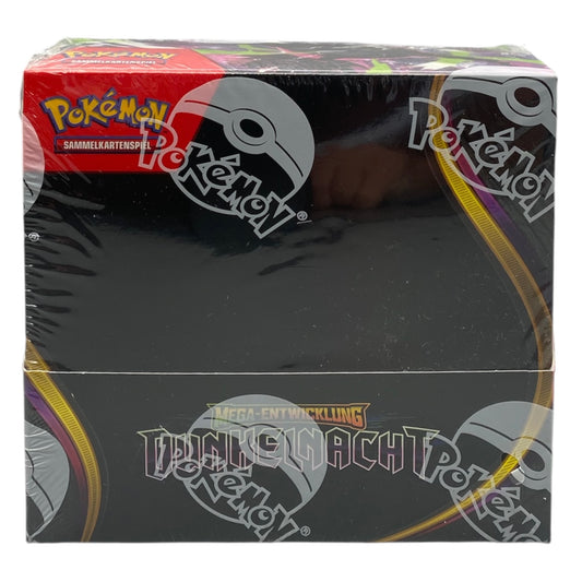 Pokemon Mega Entwicklung Dunkelnacht Display (deutsch)