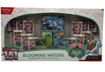 Pokemon Karmesin & Purpur 151 Blooming Waters Premium Kollektion (englisch)