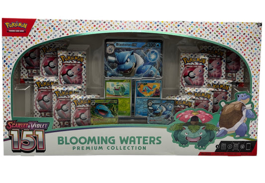 Pokemon Karmesin & Purpur 151 Blooming Waters Premium Kollektion (englisch)