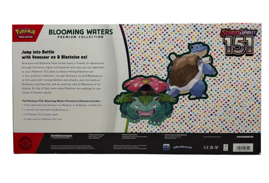 Pokemon Karmesin & Purpur 151 Blooming Waters Premium Kollektion (englisch)
