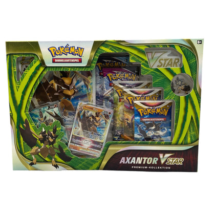Pokemon Schwert Schild Axantor V-Star Kollektion (deutsch)