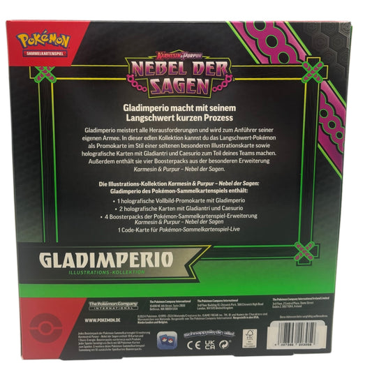 Pokemon Karmesin & Purpur Nebel der Sagen Gladimperio Kollektion (deutsch)