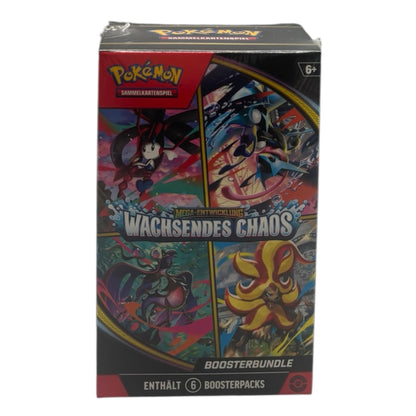 Pokemon Mega Entwicklung Wachsendes Chaos Boosterbundle (deutsch)