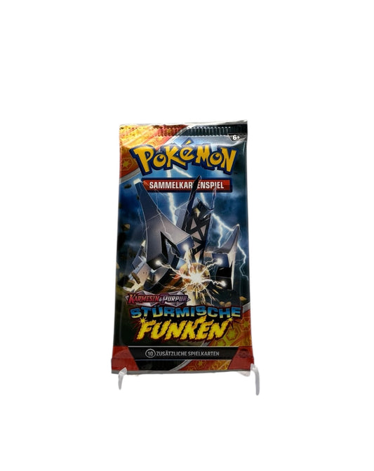 Pokemon Karmesin & Purpur Stürmische Funken Booster (deutsch)