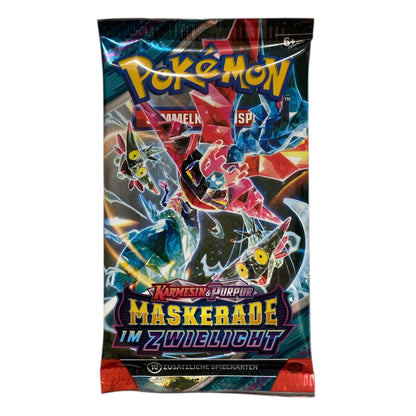 Pokemon Karmesin & Purpur Maskerade im Zwielicht Booster (deutsch)