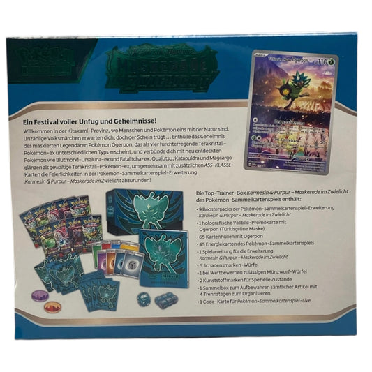 Pokemon Karmesin & Purpur Maskerade Im Zwielicht Top-Trainer-Box (deutsch)