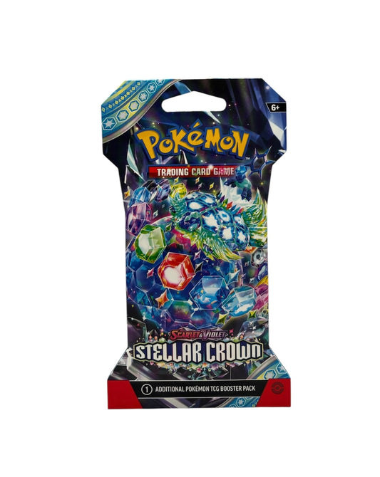 Pokemon Karmesin & Purpur Stellar Crown Sleeved Booster (englisch)