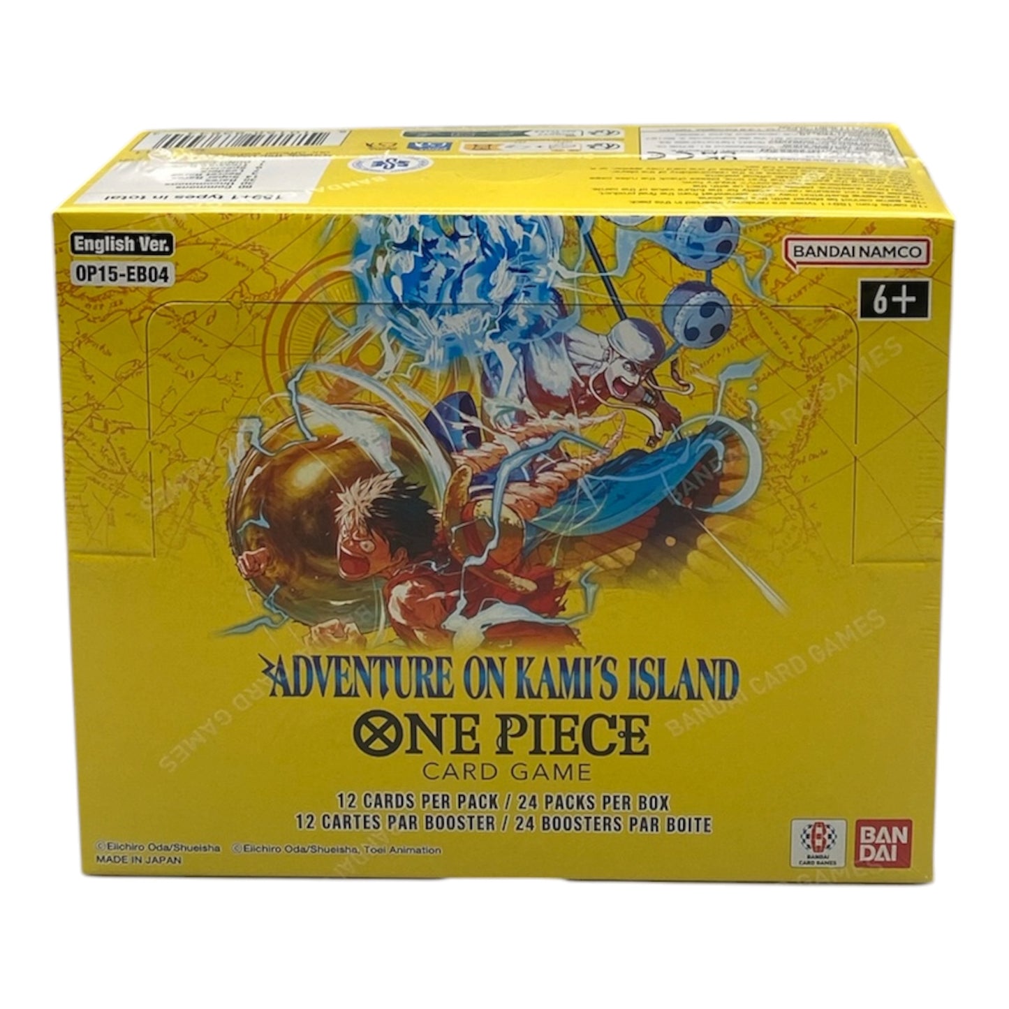 One Piece OP15 Adventure on Kami’s Island Booster Box Display (englisch)