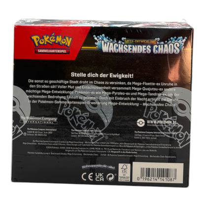Pokemon Mega Entwicklung Wachsendes Chaos Display (deutsch)
