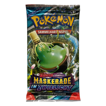 Pokemon Karmesin & Purpur Maskerade im Zwielicht Booster (deutsch)