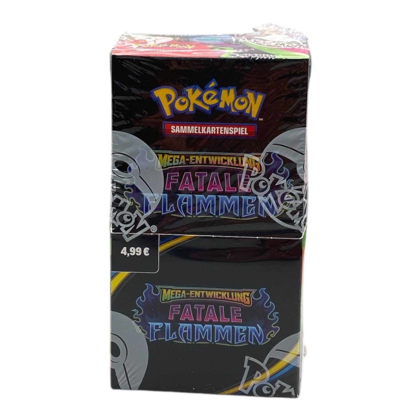 Pokémon Mega Entwicklung Fatale Flammen Display 18 Booster (deutsch)