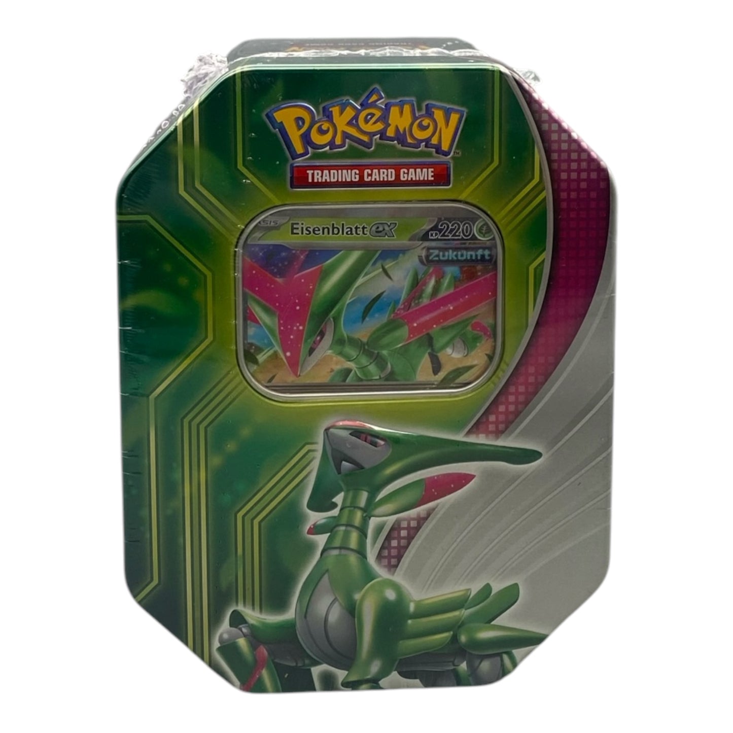 Pokemon Karmesin & Purpur Paradox Clash Tin Eisenblatt ex (deutsch)