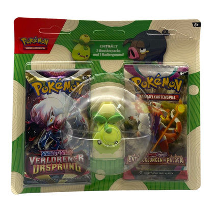 Pokemon Schwert & Schild / Karmesin & Purpur Back to School Olini 2er Blister (deutsch)