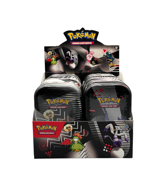 Pokemon Karmesin & Purpur Schwarze Blitze & Weisse Flammen Unova Mini Tin (deutsch)