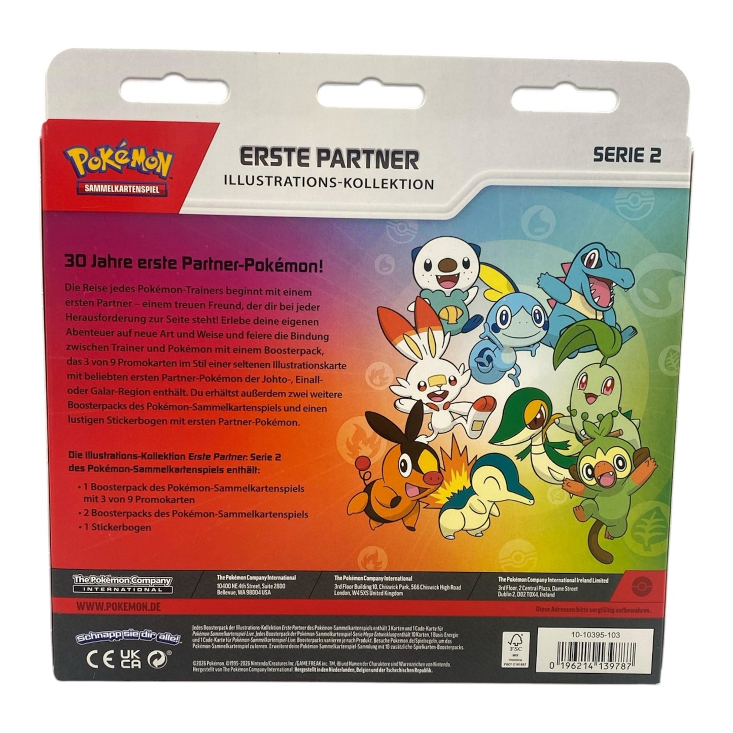 Pokemon Mega Entwicklung Erste Partner Kollektion Series 2 (deutsch)