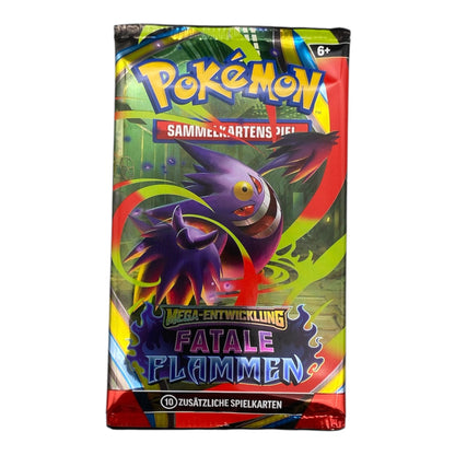 Pokemon Mega Entwicklung Fatale Flammen Booster (deutsch)