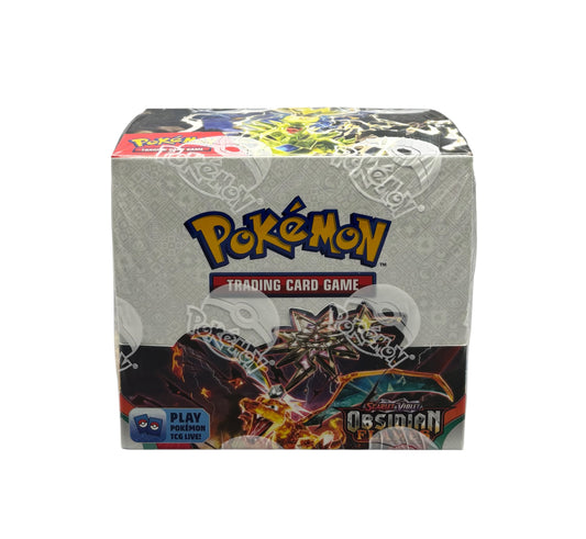 Pokemon Karmesin & Purpur Obsidian Flames Display (englisch)