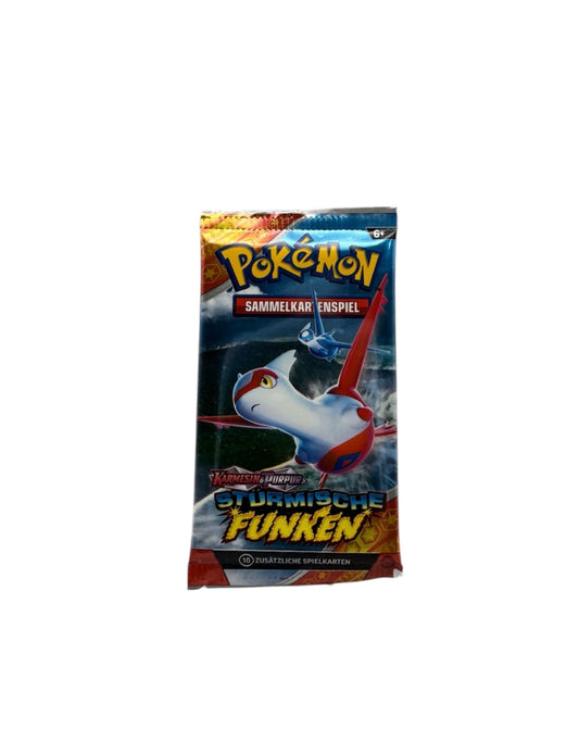 Pokemon Karmesin & Purpur Stürmische Funken Booster (deutsch)