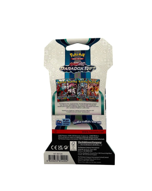 Pokemon Karmesin & Purpur Paradoxrift Sleeved Booster (englisch)