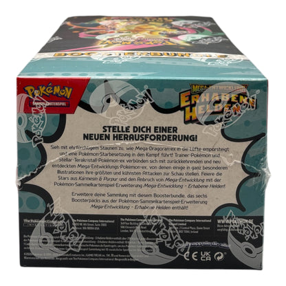Pokemon Mega Entwicklung Erhabene Helden Boosterbundle Display (deutsch)