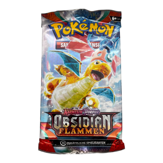 Pokemon Karmesin & Purpur Obsidian Flammen Booster (deutsch)
