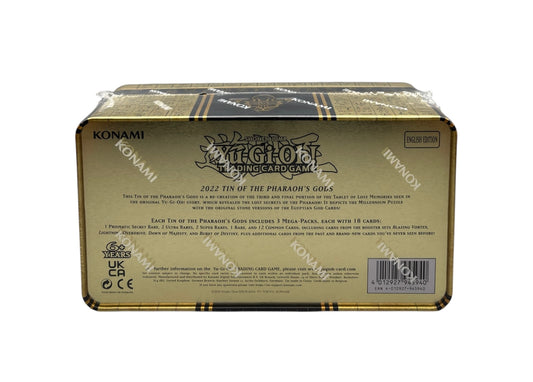 Yu-Gi-Oh 2022 Mega Tin of the Pharaoh's Gods 1. Auflage (englisch)