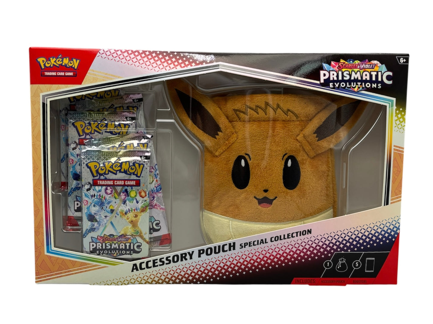 Pokemon Karmesin & Purpur Prismatic Evolution Zubehör Beutel Spezial Kollektion (englisch)