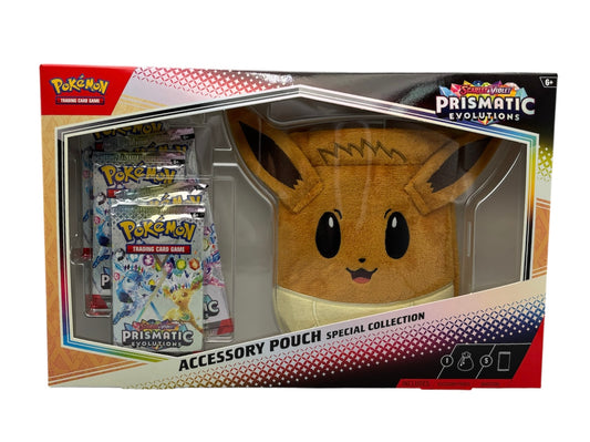 Pokemon Karmesin & Purpur Prismatic Evolution Zubehör Beutel Spezial Kollektion (englisch)