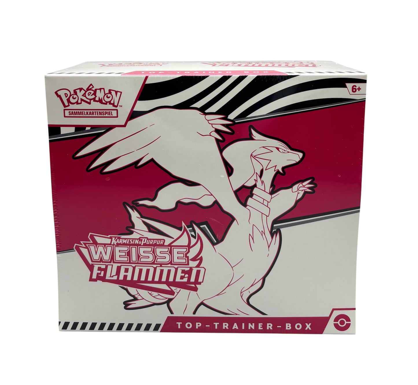 Pokemon Karmesin & Purpur Weisse Flammen Top-Trainer-Box (deutsch)