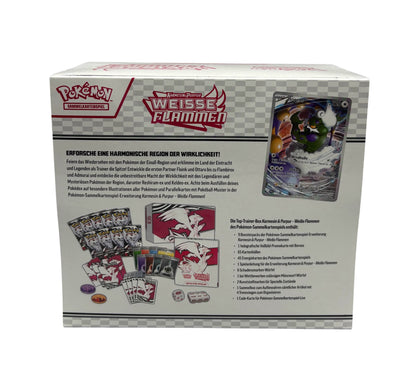 Pokemon Karmesin & Purpur Weisse Flammen Top-Trainer-Box (deutsch)