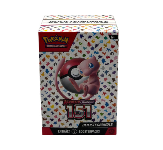 Pokemon Karmesin & Purpur 151 Boosterbundle (deutsch)