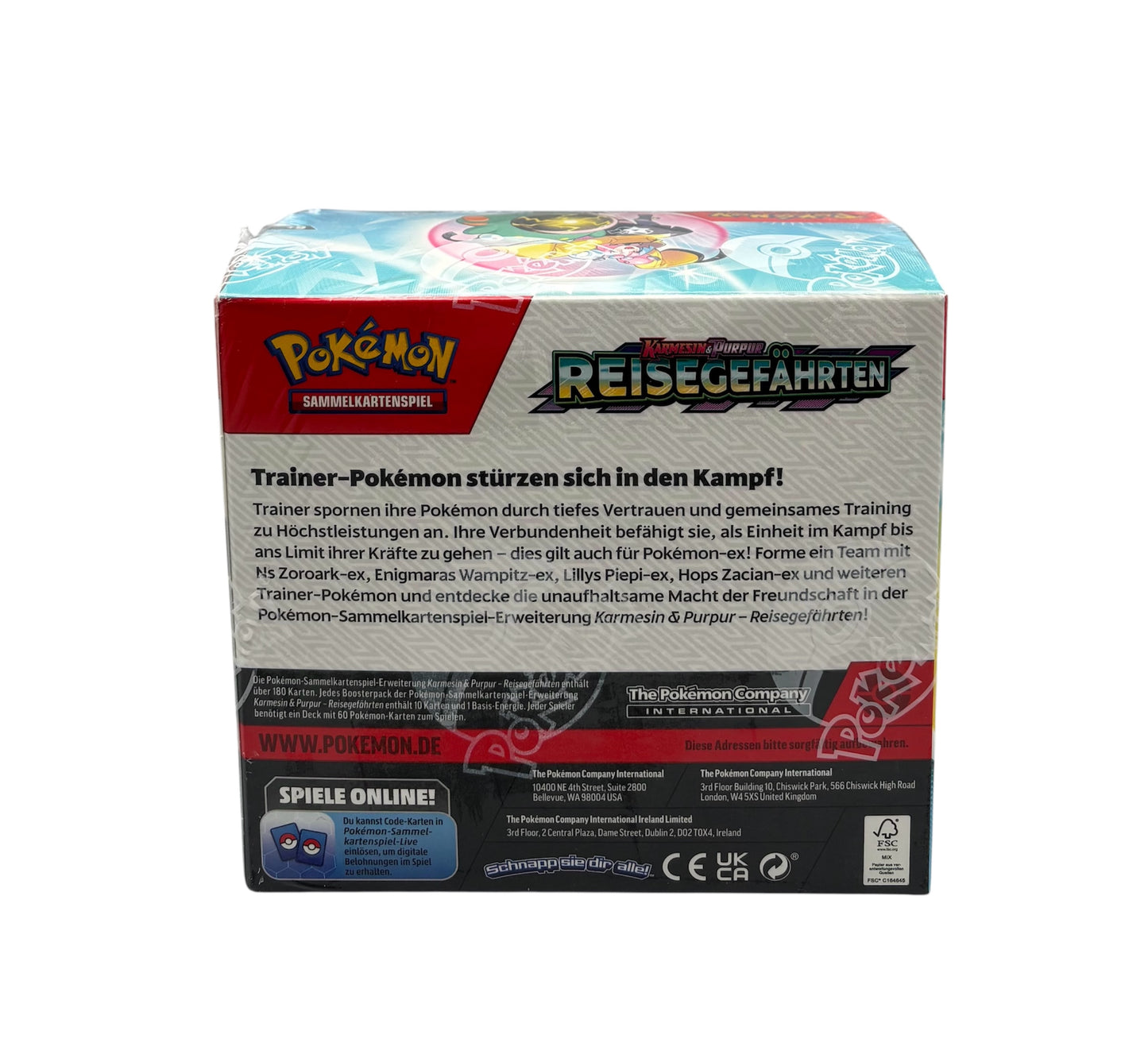 Pokemon Karmesin & Purpur Reisegefährten Display (deutsch)