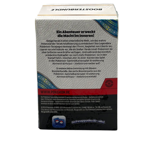 Pokemon Karmesin & Purpur Stellarkrone Boosterbundle (deutsch)