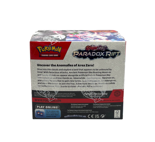 Pokemon Karmesin & Purpur Paradoxrift Display (englisch)